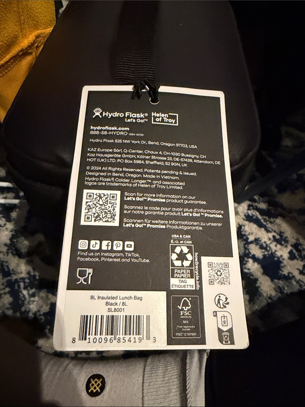 Hydro Flask 8L Insulated Lunch Bag - Picture 6 of 7